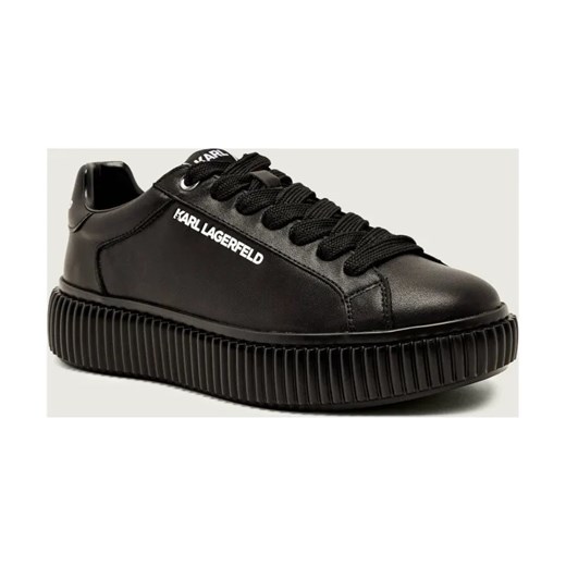 Karl Lagerfeld Skórzane sneakersy KAPRIKA ze sklepu Gomez Fashion Store w kategorii Buty sportowe męskie - zdjęcie 185822769
