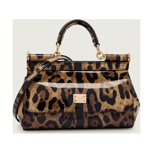 Dolce & Gabbana Skórzana torebka na ramię Sicily ze sklepu Gomez Fashion Store w kategorii Torebki damskie - zdjęcie 185822788