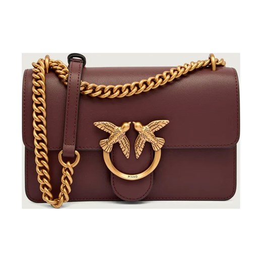 Pinko Skórzana torebka na ramię LOVE ONE MINI ze sklepu Gomez Fashion Store w kategorii Torebki damskie - zdjęcie 185822807