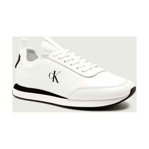 Calvin Klein Skórzane sneakersy RETRO RUNNER ze sklepu Gomez Fashion Store w kategorii Buty sportowe męskie - zdjęcie 185822817