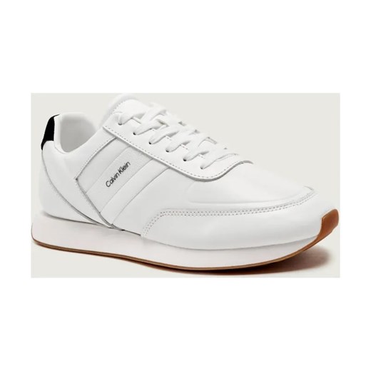 Calvin Klein Skórzane sneakersy RETRO RUNNER ze sklepu Gomez Fashion Store w kategorii Buty sportowe męskie - zdjęcie 185822818