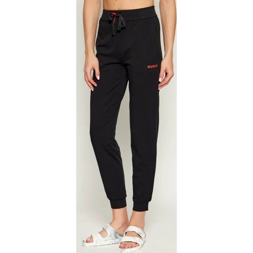 Hugo Bodywear Spodnie od piżamy ID | Regular Fit ze sklepu Gomez Fashion Store w kategorii Piżamy damskie - zdjęcie 185822949