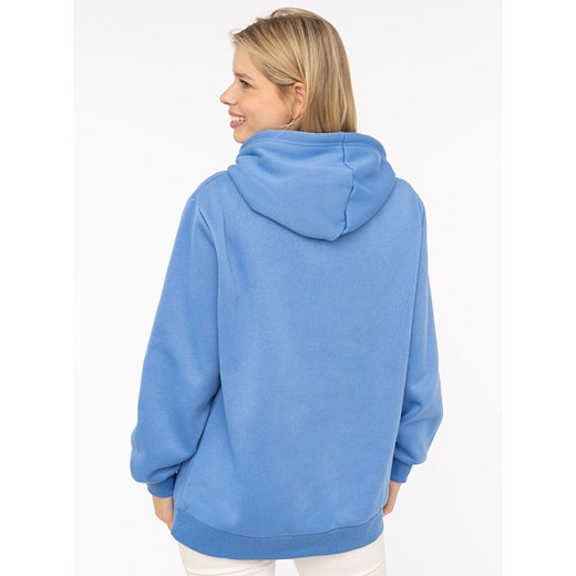 Zwillingsherz Bluza &quot;Happiness and Love&quot; w kolorze niebieskim Zwillingsherz S/M okazyjna cena Limango Polska