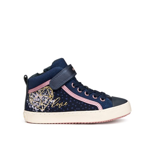 Sneakersy Geox J Kalispera J744GI 0DHNF C4423 D Granatowy ze sklepu eobuwie.pl w kategorii Buty sportowe dziecięce - zdjęcie 185826039