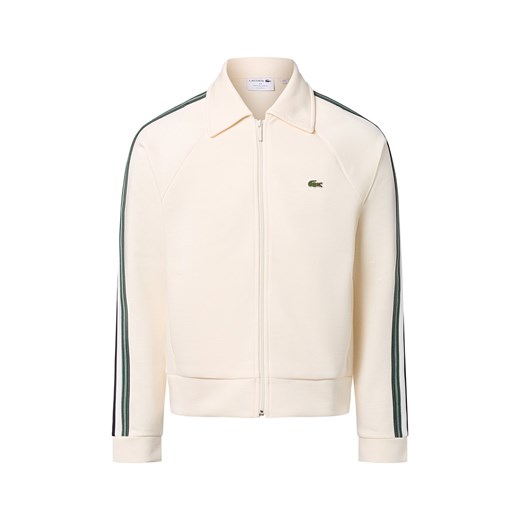 Lacoste Bluza męska Mężczyźni écru jednolity ze sklepu vangraaf w kategorii Bluzy męskie - zdjęcie 185826378