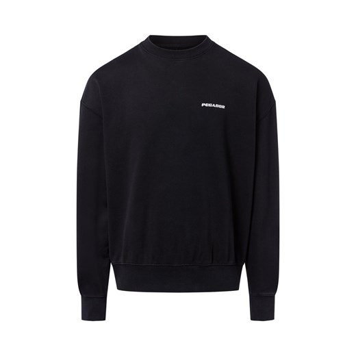 PEGADOR Bluza męska - Logo Mężczyźni czarny jednolity ze sklepu vangraaf w kategorii Bluzy męskie - zdjęcie 185826386