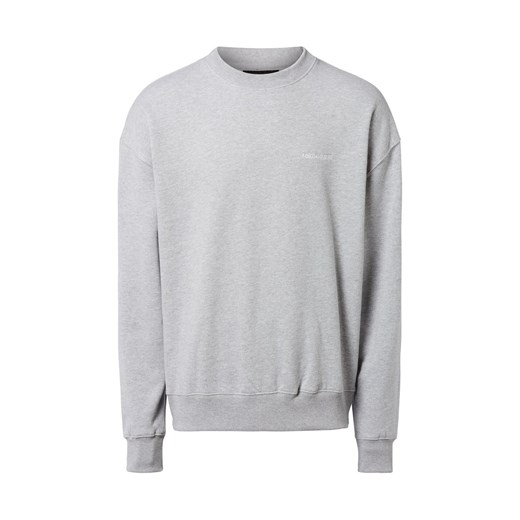 PEGADOR Bluza męska - Logo Mężczyźni jasny szary marmurkowy ze sklepu vangraaf w kategorii Bluzy męskie - zdjęcie 185826387