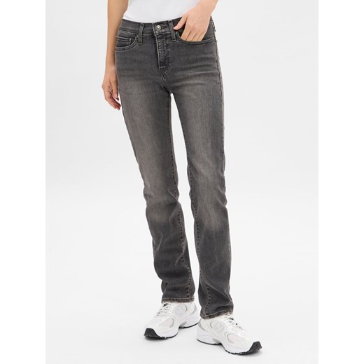 Levi's Jeansy Kobiety Bawełna antracytowy jednolity ze sklepu vangraaf w kategorii Jeansy damskie - zdjęcie 185826389