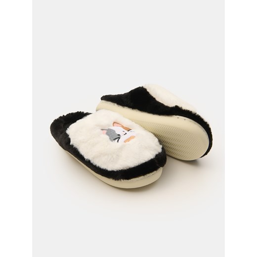 Sinsay - Pluszowe kapcie - wielobarwny Sinsay 32/33 Sinsay