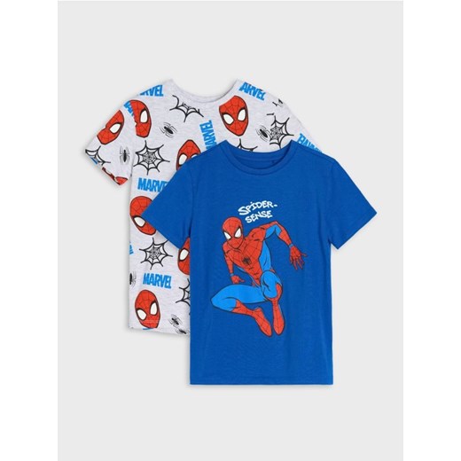 Sinsay - Koszulki 2 pack Spider-Man - wielobarwny ze sklepu Sinsay w kategorii T-shirty chłopięce - zdjęcie 185828037