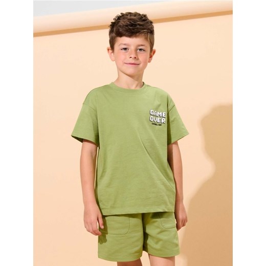 Sinsay - Komplet dzianinowy - brązowy ze sklepu Sinsay w kategorii T-shirty chłopięce - zdjęcie 185828205