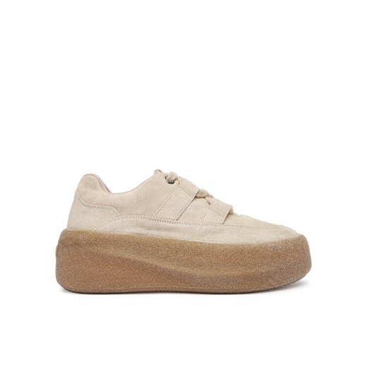 Sneakersy Vic Matié 1H4106D F04H010112 Szary ze sklepu eobuwie.pl w kategorii Buty sportowe damskie - zdjęcie 185828395