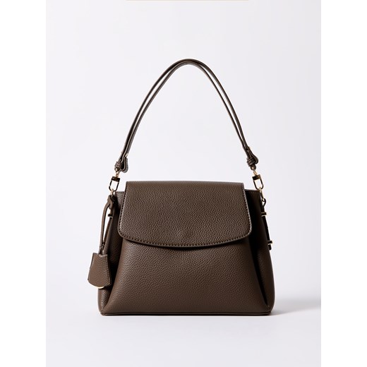 Mohito - Torebka z brelokiem - brązowy ze sklepu Mohito w kategorii Kuferki - zdjęcie 185828918