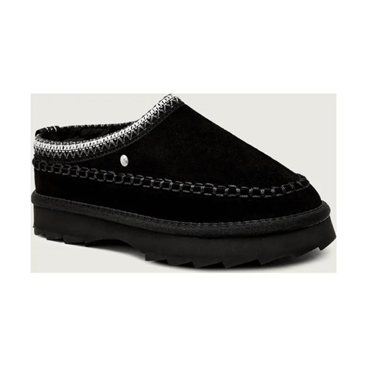 EMU Australia Skórzane mule Sharky Adventure Scuff | z dodatkiem wełny ze sklepu Gomez Fashion Store w kategorii Klapki damskie - zdjęcie 185829629