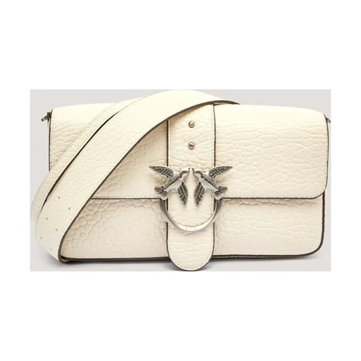 Pinko Skórzana torebka na ramię LOVE ONE CLASSIC SLOUCHY ze sklepu Gomez Fashion Store w kategorii Torebki damskie - zdjęcie 185829635