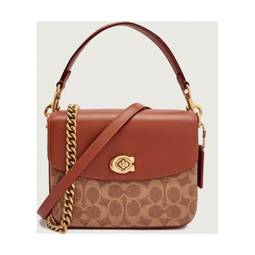 Coach Torebka na ramię CASSIE | z dodatkiem skóry ze sklepu Gomez Fashion Store w kategorii Listonoszki - zdjęcie 185829779