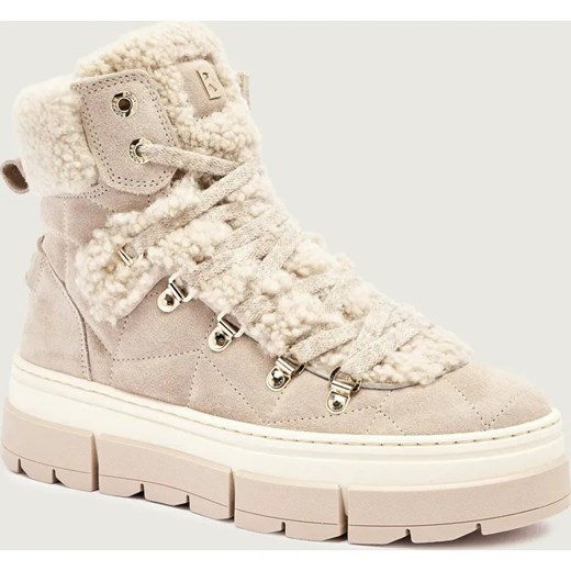 Bogner Śniegowce VADUZ | skóra | z dodatkiem wełny | shearling ze sklepu Gomez Fashion Store w kategorii Śniegowce damskie - zdjęcie 185829829