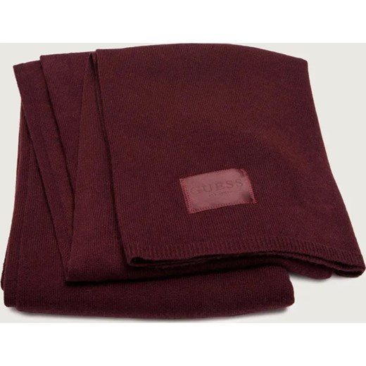 Guess Wełniany szal BRENTON | z dodatkiem kaszmiru ze sklepu Gomez Fashion Store w kategorii Szaliki i chusty damskie - zdjęcie 185829846