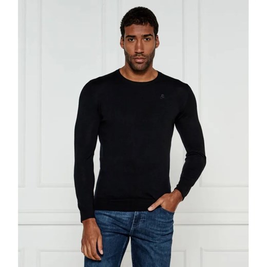 Karl Lagerfeld Wełniany sweter | Regular Fit ze sklepu Gomez Fashion Store w kategorii Swetry męskie - zdjęcie 185829875