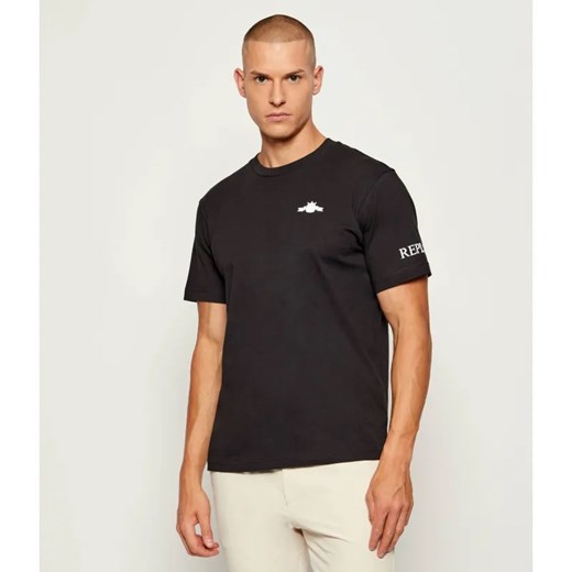 Replay T-shirt | Regular Fit ze sklepu Gomez Fashion Store w kategorii T-shirty męskie - zdjęcie 185829896