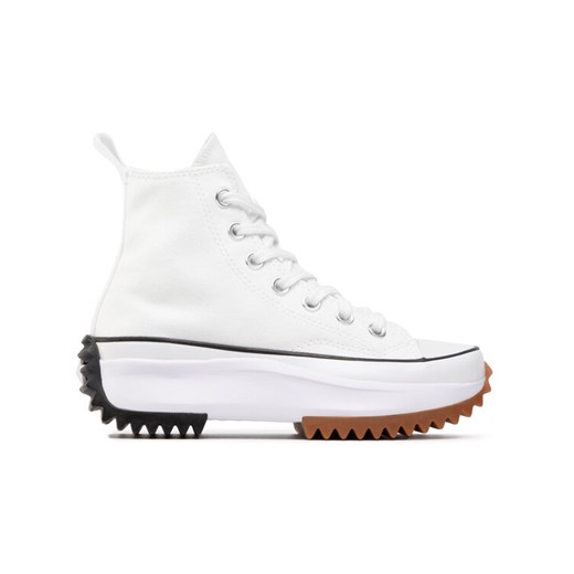 Sneakersy Converse Run Star Hike Hi 166799C Biały ze sklepu eobuwie.pl w kategorii Trampki damskie - zdjęcie 185832996