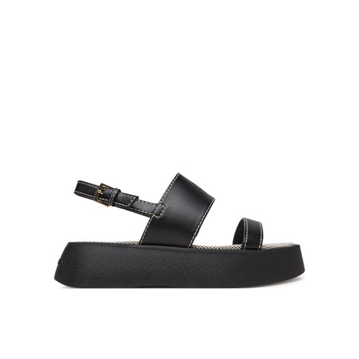 Sandały Armani Exchange XDP054 XV921 00002 Czarny ze sklepu eobuwie.pl w kategorii Sandały damskie - zdjęcie 185833028