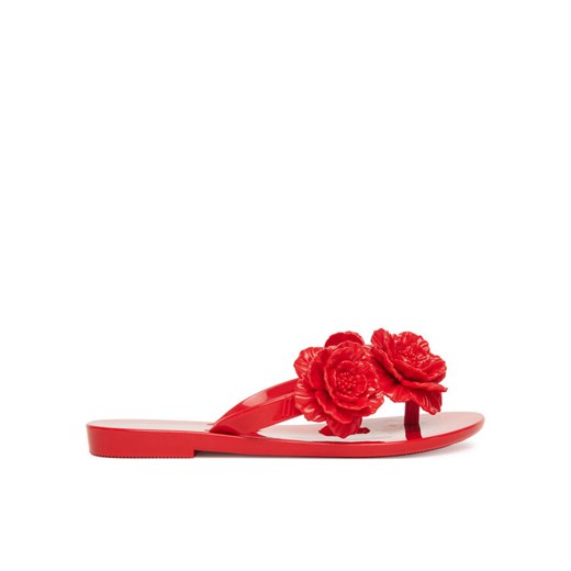 Japonki Melissa Mini Melissa Harmonic Springtime Inf M 35705 Czerwony ze sklepu eobuwie.pl w kategorii Klapki dziecięce - zdjęcie 185833115