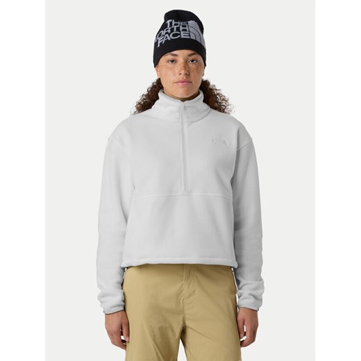 The North Face Polar Glacier NF0A8D2C Beżowy Regular Fit ze sklepu MODIVO w kategorii Bluzy damskie - zdjęcie 185833635