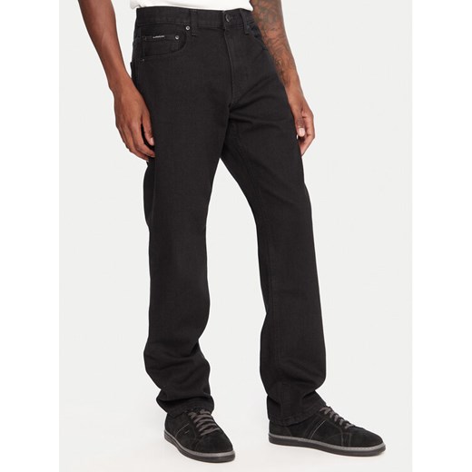 Quiksilver Jeansy Modern Wave EQYDP03496 Czarny Regular Fit ze sklepu MODIVO w kategorii Jeansy męskie - zdjęcie 185833668
