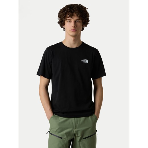 The North Face T-Shirt Vertical NF0A8EE7 Czarny Regular Fit ze sklepu MODIVO w kategorii T-shirty męskie - zdjęcie 185833669