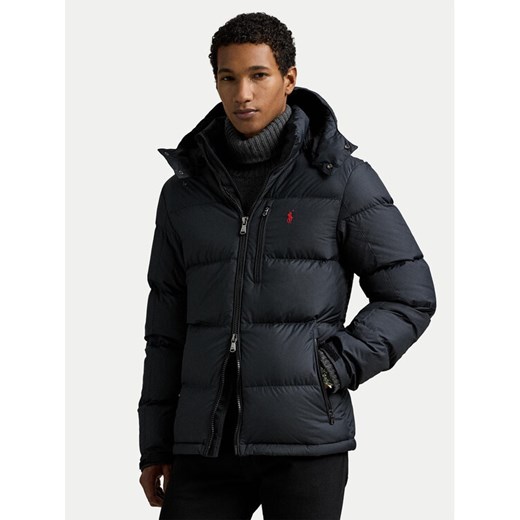 Polo Ralph Lauren Kurtka puchowa 710968278001 Czarny Regular Fit ze sklepu MODIVO w kategorii Kurtki męskie - zdjęcie 185833687