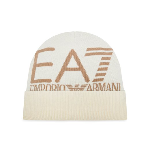 EA7 Emporio Armani Czapka 7X000006 AF11994 M1014 Beżowy ze sklepu MODIVO w kategorii Czapki zimowe damskie - zdjęcie 185833698