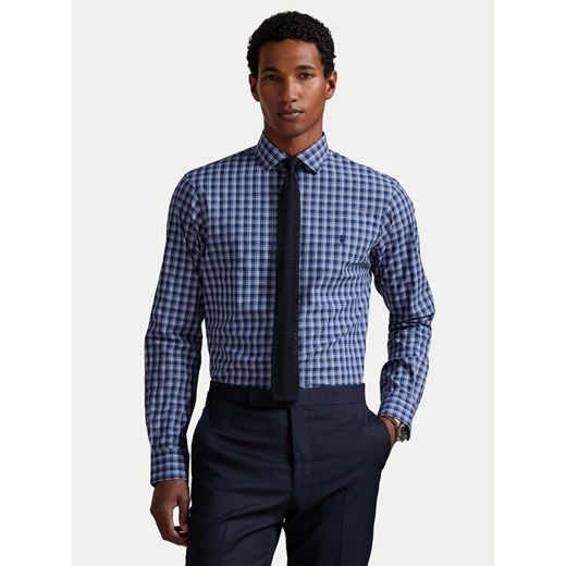 Polo Ralph Lauren Koszula 710974534007 Granatowy Custom Fit ze sklepu MODIVO w kategorii Koszule męskie - zdjęcie 185833785