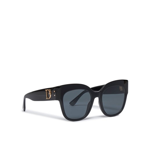 Dsquared2 Okulary przeciwsłoneczne D2 0097/S 80753IR Czarny ze sklepu MODIVO w kategorii Okulary przeciwsłoneczne damskie - zdjęcie 185833795