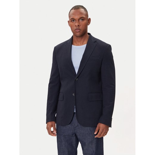 Guess Marynarka M5BN85 WJ010 Beżowy Slim Fit ze sklepu MODIVO w kategorii Marynarki męskie - zdjęcie 185833818