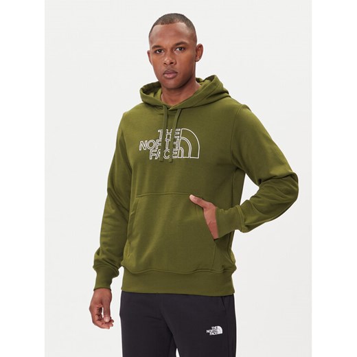 The North Face Bluza Drew Peak Light NF0A8C1B Zielony Regular Fit ze sklepu MODIVO w kategorii Bluzy męskie - zdjęcie 185833856