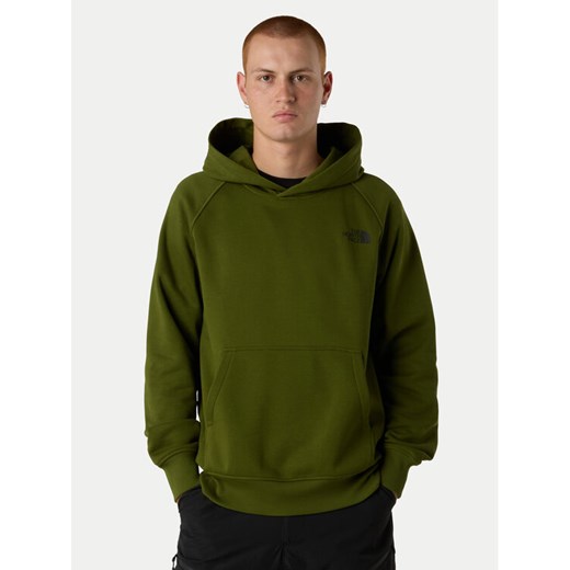The North Face Bluza Redbox NF0A89F9 Zielony Regular Fit ze sklepu MODIVO w kategorii Bluzy męskie - zdjęcie 185833865