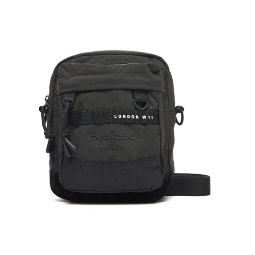 Pepe Jeans Saszetka Heich Bristol PM030874 Czarny ze sklepu MODIVO w kategorii Torby męskie - zdjęcie 185833879