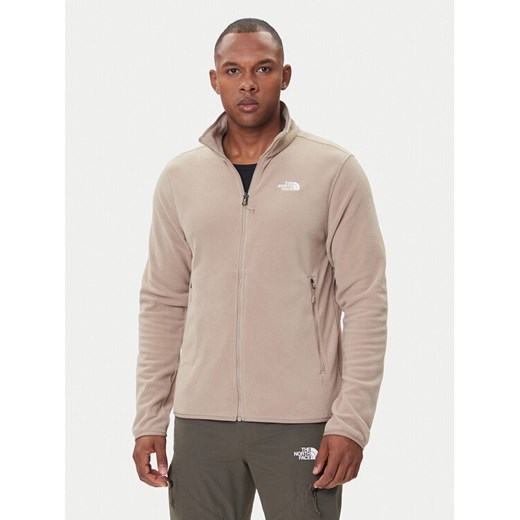 The North Face Polar Glacier NF0A8D0R Beżowy Regular Fit ze sklepu MODIVO w kategorii Bluzy męskie - zdjęcie 185833916