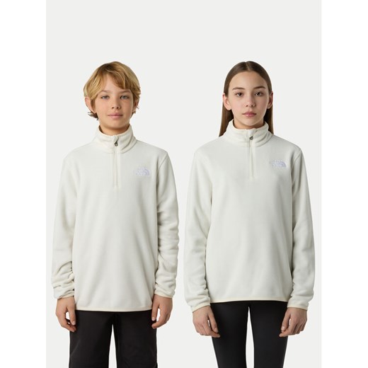 The North Face Polar Glacier NF0A8CVG Beżowy Regular Fit ze sklepu MODIVO w kategorii Bluzy chłopięce - zdjęcie 185833975