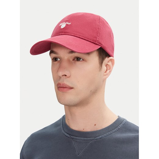 Barbour Czapka z daszkiem Cascade MHA0274PI75 Różowy ze sklepu MODIVO w kategorii Czapki z daszkiem męskie - zdjęcie 185833985