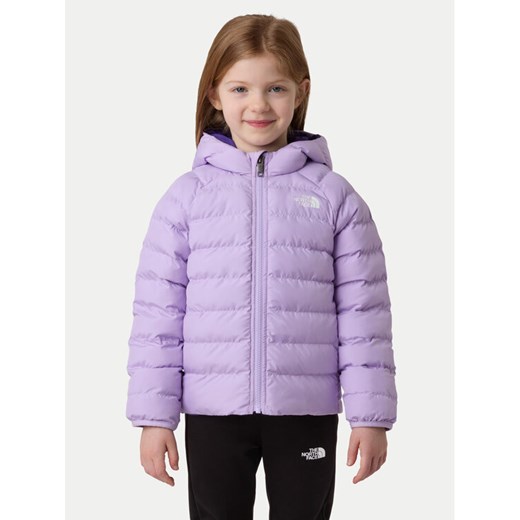 The North Face Kurtka zimowa Perrito NF0A88VJ Fioletowy Regular Fit ze sklepu MODIVO w kategorii Kurtki dziewczęce - zdjęcie 185833986