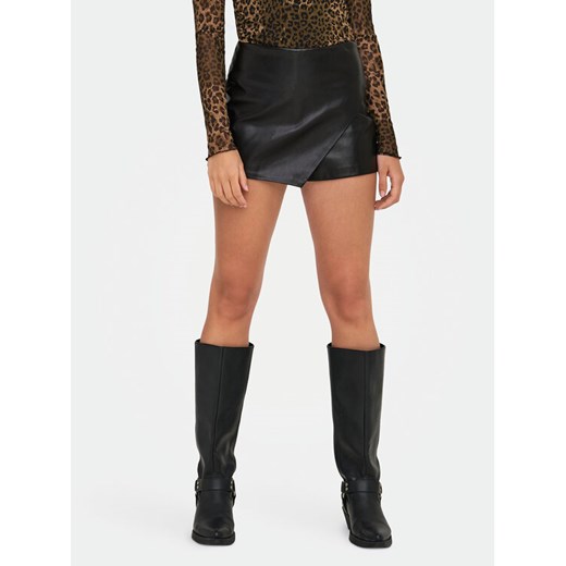 ONLY Spódnico-szorty Mist 15338639 Czarny Regular Fit ze sklepu MODIVO w kategorii Spódnice - zdjęcie 185833989