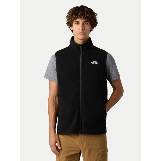 The North Face Kamizelka Glacier NF0A8DQN Czarny Regular Fit ze sklepu MODIVO w kategorii Kamizelki męskie - zdjęcie 185834025