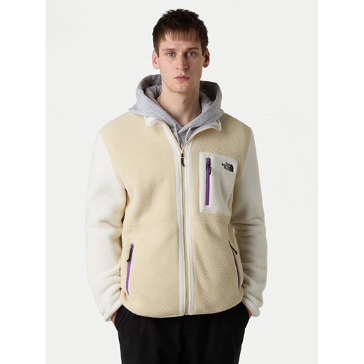 The North Face Polar Yumiori NF0A883R Beżowy Regular Fit ze sklepu MODIVO w kategorii Bluzy męskie - zdjęcie 185834026