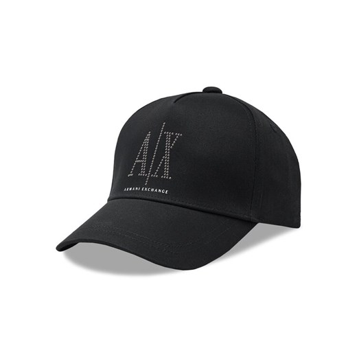 Armani Exchange Czapka z daszkiem 944208 3R131 00020 Czarny ze sklepu MODIVO w kategorii Czapki z daszkiem damskie - zdjęcie 185834029