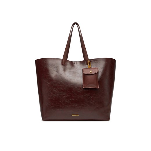 Gino Rossi Torebka C-THARAL-DA8078 Brązowy ze sklepu MODIVO w kategorii Torby Shopper bag - zdjęcie 185834078