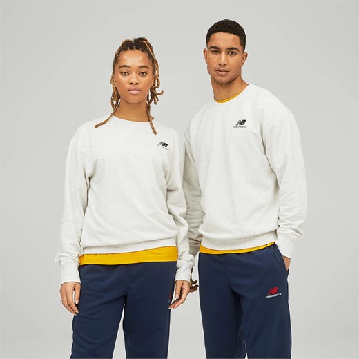 Bluza unisex New Balance UT21501SAH – szara ze sklepu New Balance Poland w kategorii Bluzy męskie - zdjęcie 185836079