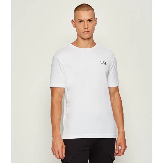 EA7 T-shirt | Regular Fit ze sklepu Gomez Fashion Store w kategorii T-shirty męskie - zdjęcie 185837855