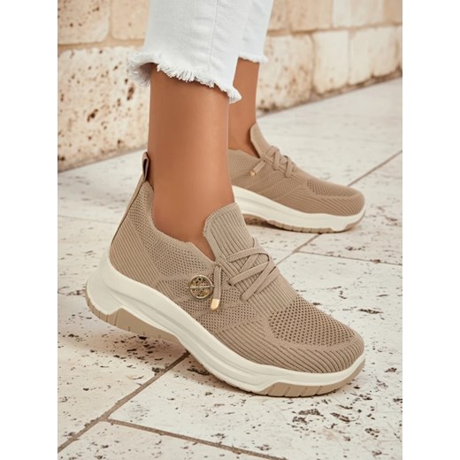 Royalfashion Wsuwane damskie materiałowe buty sportowe Teletta ze sklepu royalfashion.pl w kategorii Buty sportowe damskie - zdjęcie 185838606